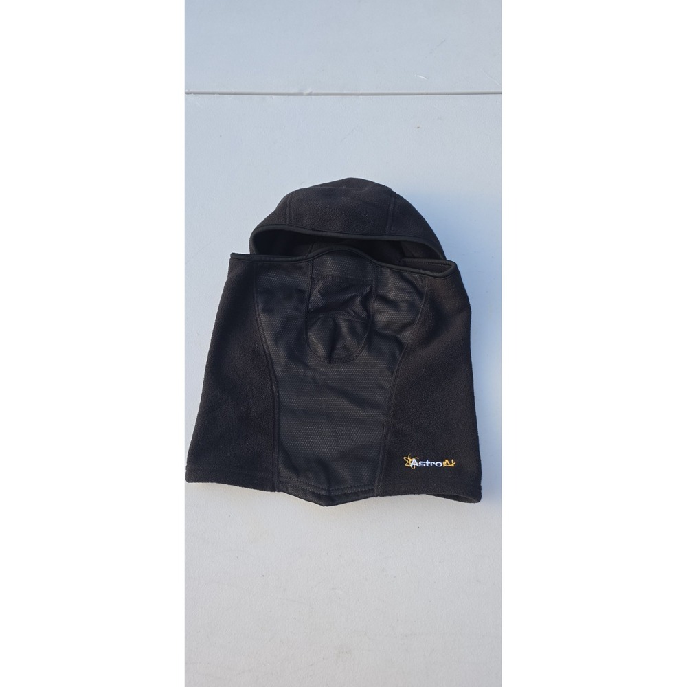 AstroAI Balaclava Black Fleece Ski Mask | Breathable Windproof | Medium